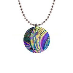 Happpy (4) 1  Button Necklace by nicholakarma
