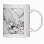 White Marble texture floor background with black veins texture greek marble print luxuous real marble White Mugs Right