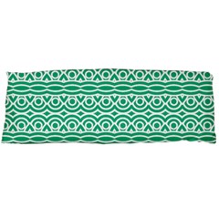 Pattern Green Body Pillow Case (dakimakura) by Mariart