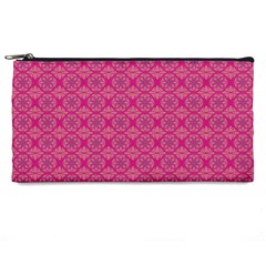 Background Texture Pattern Mandala Pencil Cases by HermanTelo
