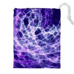 Abstract Space Drawstring Pouch (5xl) by HermanTelo