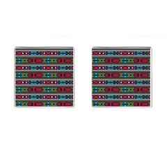 Shapes Rows                                                 Cufflinks (square) by LalyLauraFLM