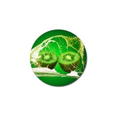 Kiwi Fruit Vitamins Healthy Cut Golf Ball Marker (4 Pack) by Amaryn4rt