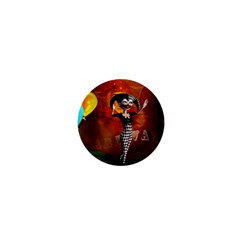 Cute Little Harlequin 1  Mini Buttons by FantasyWorld7