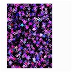 Christmas Paper Star Texture Large Garden Flag (Two Sides) Front