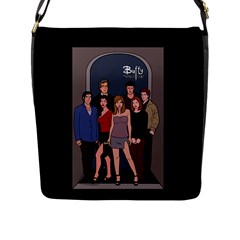 Buffy The Vampire Slayer Tv Show Flap Closure Messenger Bag (l) by popmashup