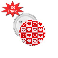 Background Card Checker Chequered 1 75  Buttons (100 Pack)  by Sapixe