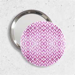 Chevrons Abstrait Rose 2 25  Handbag Mirrors by kcreatif