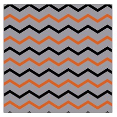 Basketball Thin Chevron Large Satin Scarf (square) by mccallacoulturesports