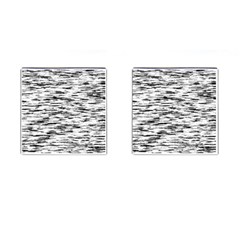 Texture Noir/gris Cufflinks (square) by kcreatif