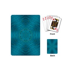 Spiritual Sun Is Raising Over The Peace Of Mind Sea Playing Cards Single Design (mini) by pepitasart