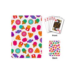 Candies Are Love Playing Cards Single Design (mini) by designsbymallika