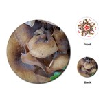 Close Up Mushroom Abstract Playing Cards Single Design (Round) Front