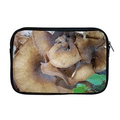 Close Up Mushroom Abstract Apple Macbook Pro 17  Zipper Case by Fractalsandkaleidoscopes