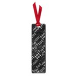 Black And White Ethnic Geometric Pattern Small Book Marks Front