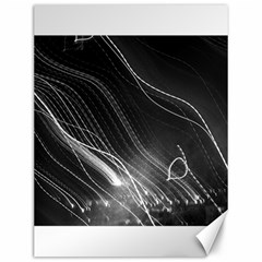 Photo Lumière Noir/gris Canvas 12  X 16  by kcreatif