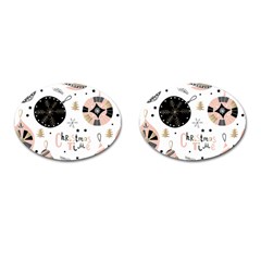 Christmas Time Cufflinks (oval) by Vaneshart