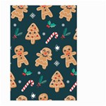 Colourful Funny Christmas Pattern Large Garden Flag (Two Sides) Front