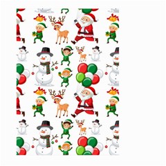 Seamless Pattern Christmas Large Garden Flag (two Sides) by Vaneshart