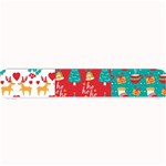 Funny Christmas Pattern Hohoho Small Bar Mats 24 x4  Bar Mat