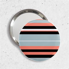 Bandes Orange/bleu/noir 2 25  Handbag Mirrors by kcreatif