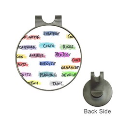 Strategy Communication Hat Clips With Golf Markers by HermanTelo