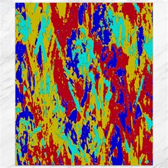 Multicolored Vibran Abstract Textre Print Canvas 20  X 24  by dflcprintsclothing