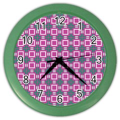 Elista Color Wall Clock by deformigo