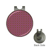 Wisteria Hat Clips with Golf Markers Front