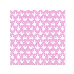 Kawaii Cannabis  Small Satin Scarf (square) by thethiiird