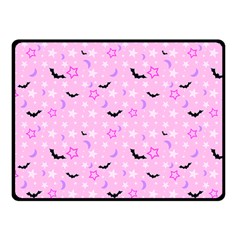 Spooky Pastel Goth  Fleece Blanket (small) by thethiiird