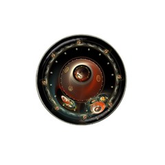 Pattern Background Swinging Design Hat Clip Ball Marker by Vaneshart