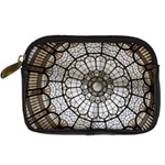 Pattern Abstract Structure Art Digital Camera Leather Case Front