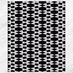 Black And White Triangles Canvas 11  X 14  by Sparkle