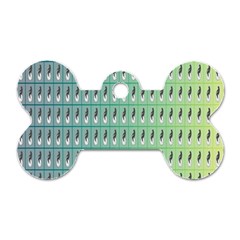 Bearcycling Dog Tag Bone (two Sides) by Sparkle
