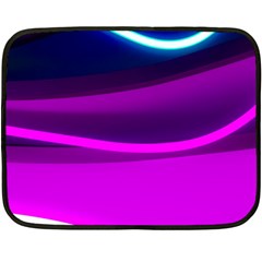 Neon Wonder  Double Sided Fleece Blanket (mini)  by essentialimage