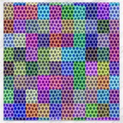 Blocks Stars Canvas 12  X 12  by Sparkle