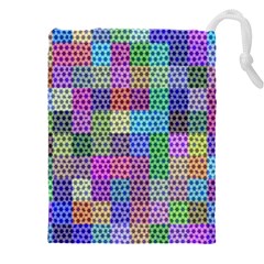 Blocks Stars Drawstring Pouch (4xl) by Sparkle