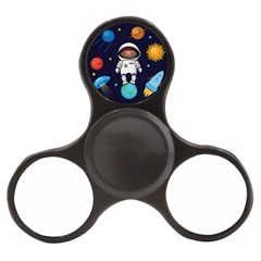Boy Spaceman Space Rocket Ufo Planets Stars Finger Spinner by Vaneshart