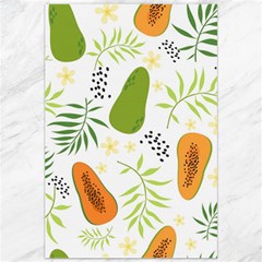 Seamless Tropical Pattern With Papaya Canvas 20  X 30  by Vaneshart