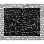 Math Equations Formulas Pattern Deluxe Canvas 14  x 11  (Stretched) 14  x 11  x 1.5  Stretched Canvas