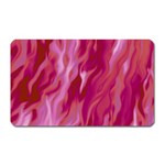 Lesbian Pride Abstract Smokey Shapes Magnet (Rectangular) Front