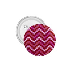 Lesbian Pride Pixellated Zigzag Stripes 1 75  Buttons by VernenInk