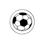 Soccer Lovers Gift Hat Clip Ball Marker Front