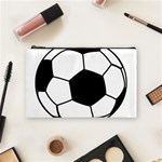 Soccer Lovers Gift Cosmetic Bag (Medium) Front