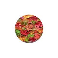 Spring Leafs Golf Ball Marker by Sparkle