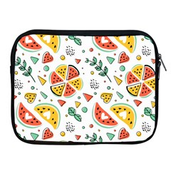 Seamless-hipster-pattern-with-watermelons-mint-geometric-figures Apple Ipad 2/3/4 Zipper Cases by Vaneshart
