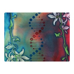 Flower Dna Double Sided Flano Blanket (mini)  by RobLilly