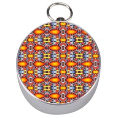 Red Kalider Silver Compasses by Sparkle