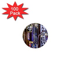 Shinjuku District Urban Night Scene, Tokyo Japan 1  Mini Magnets (100 Pack)  by dflcprintsclothing
